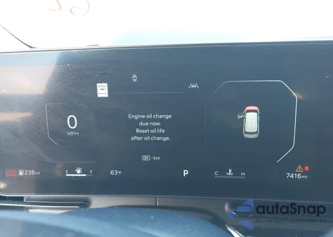 2025 Kia Carnival Mpv Sx Prestige из США, поврежденный, VIN KNDNE5K34S6482757